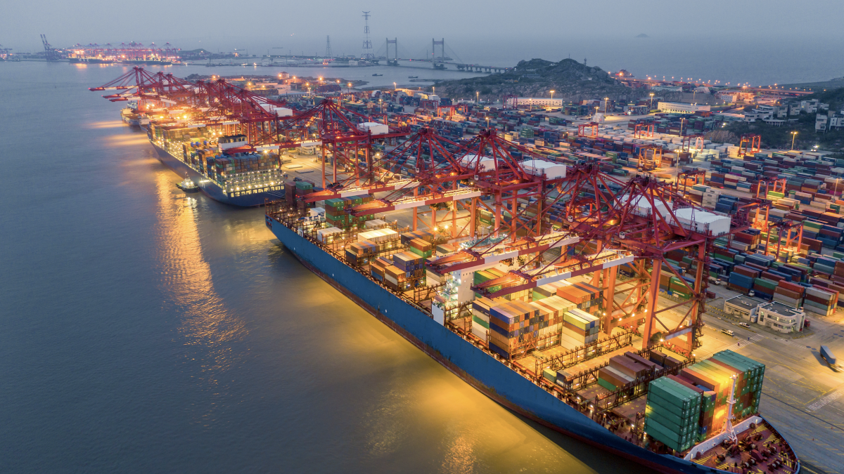 Freight Volumes Decline from China