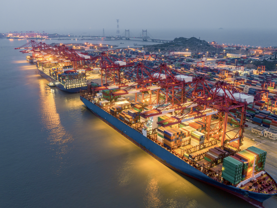Freight Volumes Decline from China