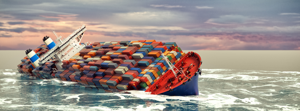 Cargo ship sinking, cargo insurance