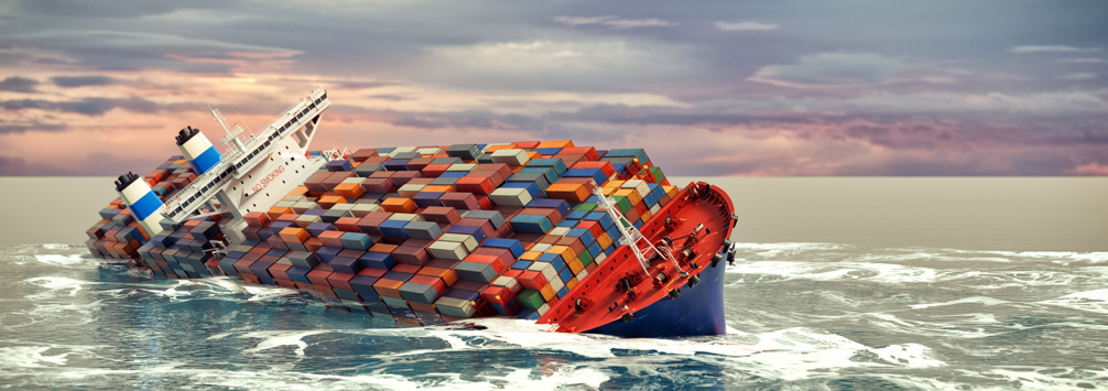 Cargo ship sinking, cargo insurance